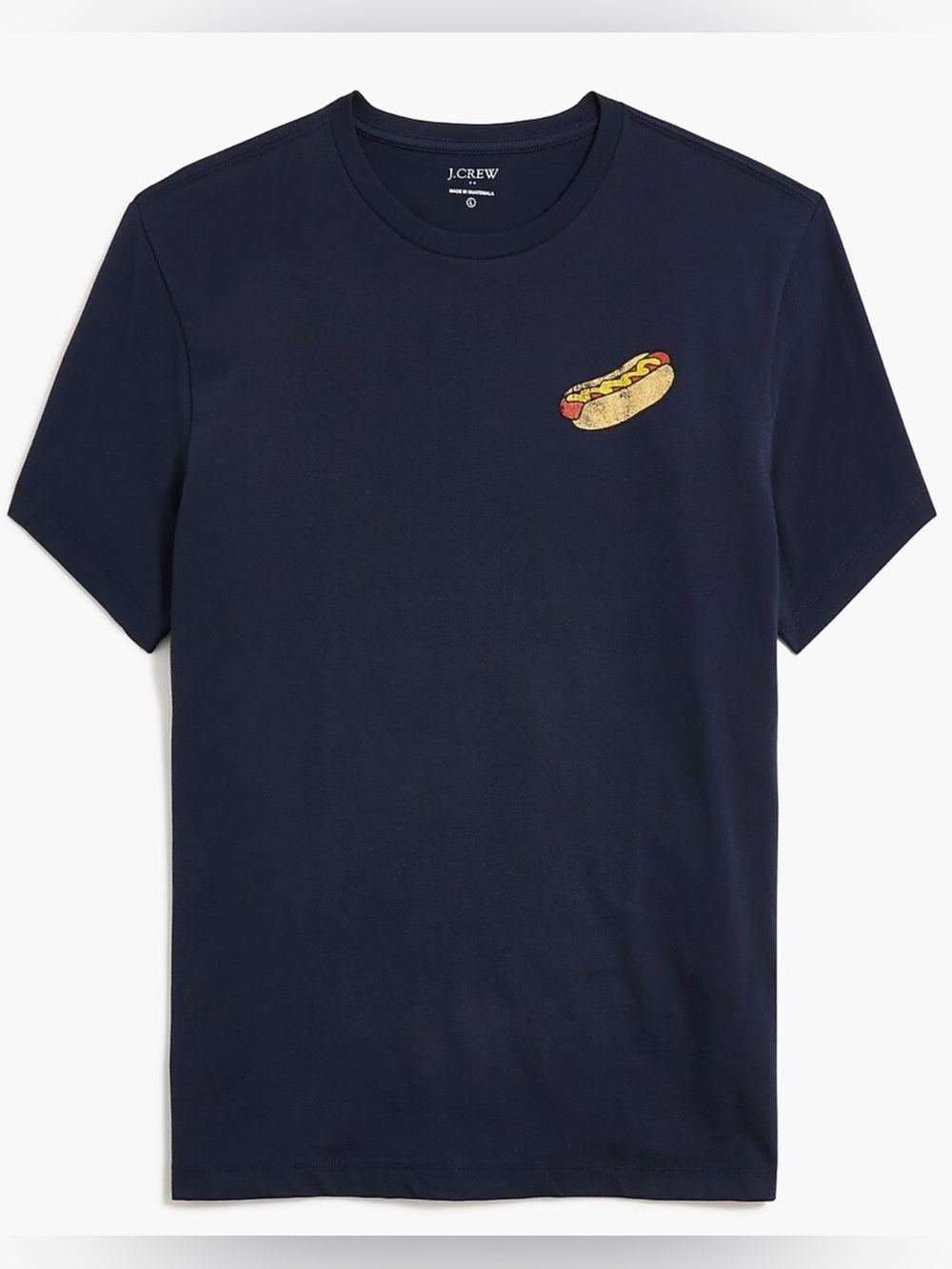BNWT J.Crew Factory Hot Dog Graphic Tee